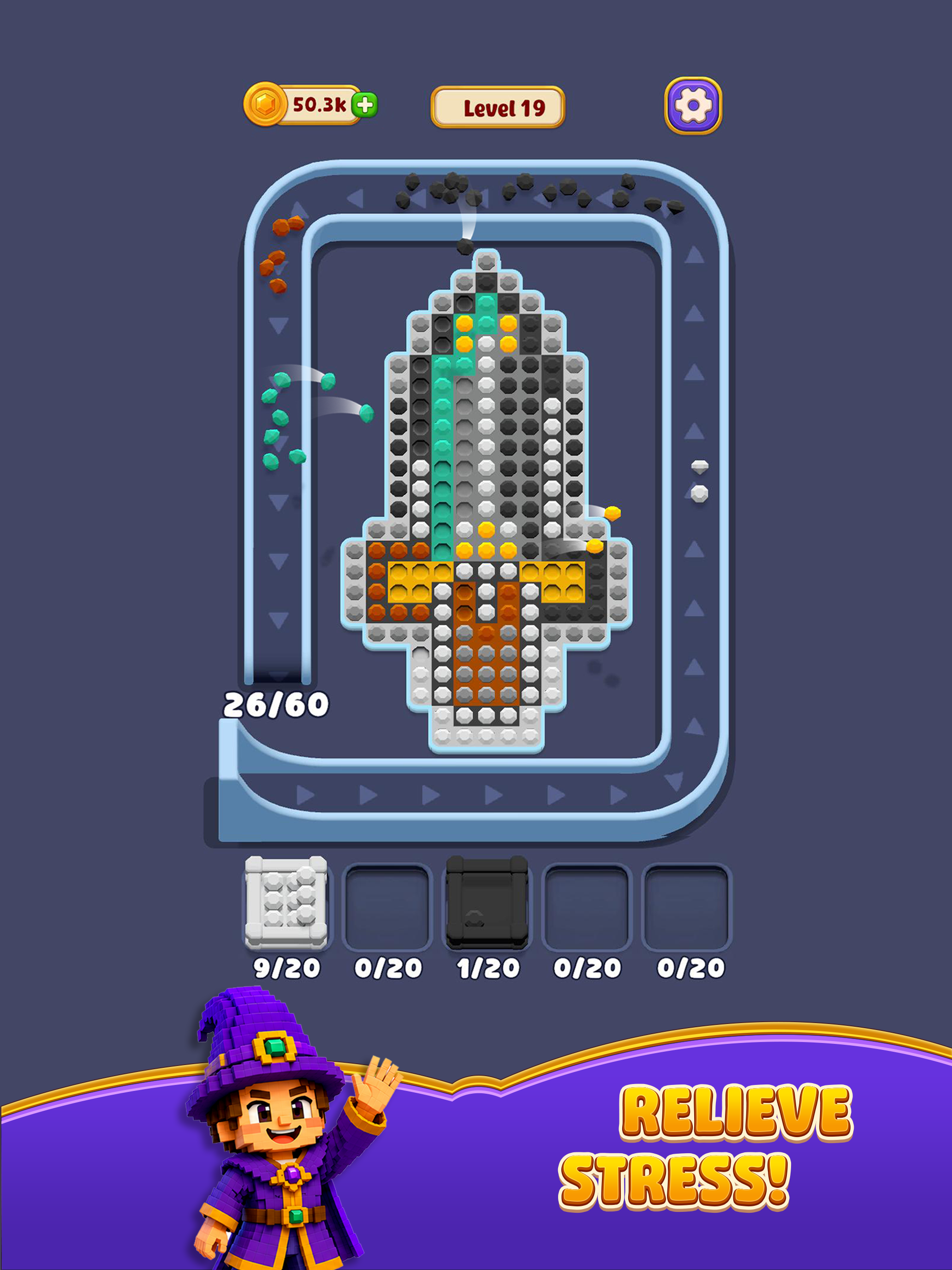 Gem Sort Puzzle screenshot 9