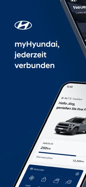 myHyundai iPhone screenshot 1