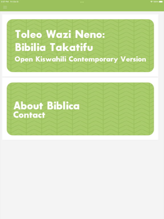 Screenshot #6 pour Kiswahili Bibilia Takatifu