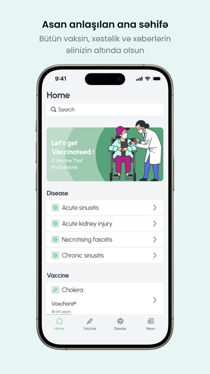 Vaksinasiya Təqvimi