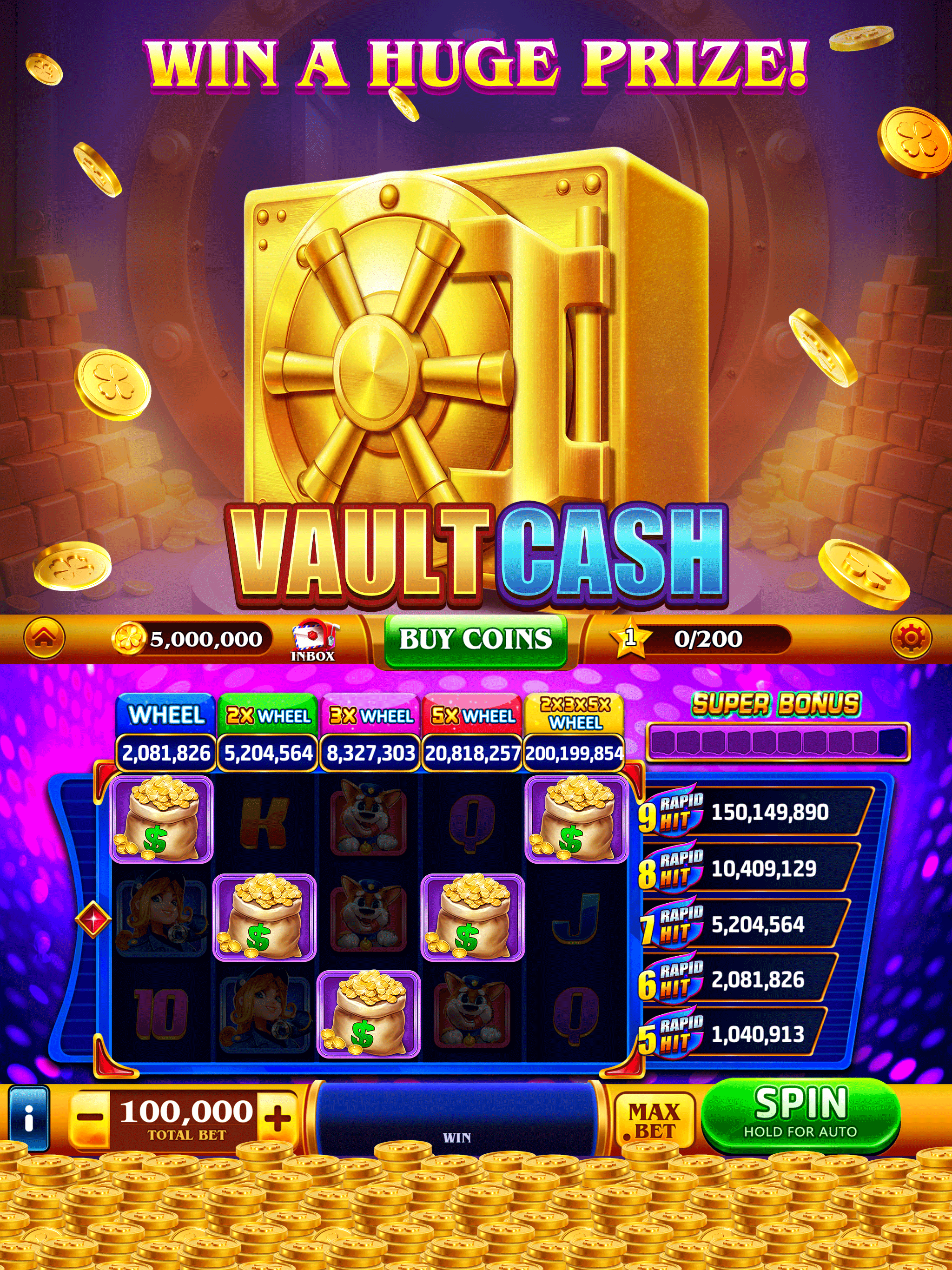 Lucky Clover: Spin & Win Big