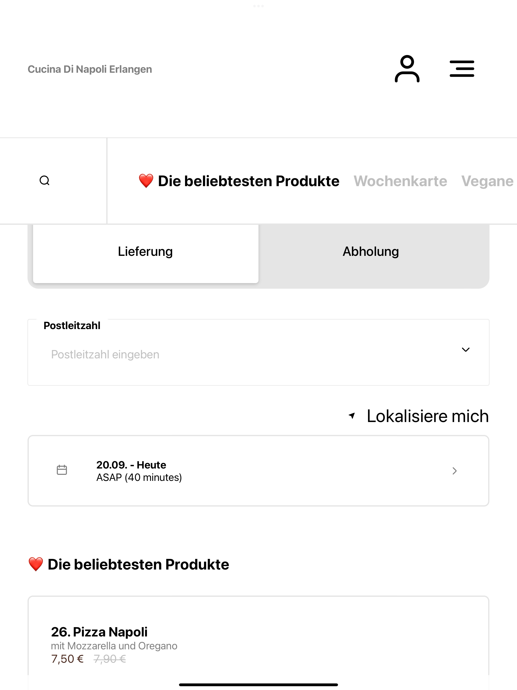 Cucina Di Napoli Erlangen screenshot 7
