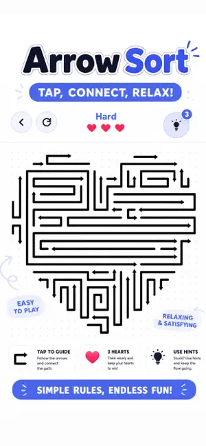 Arrow Sort: Tap Connect Puzzle screenshot 2