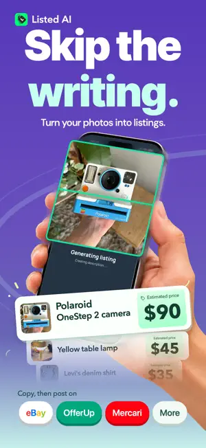 Listed AI - Listing Generator screenshot 1