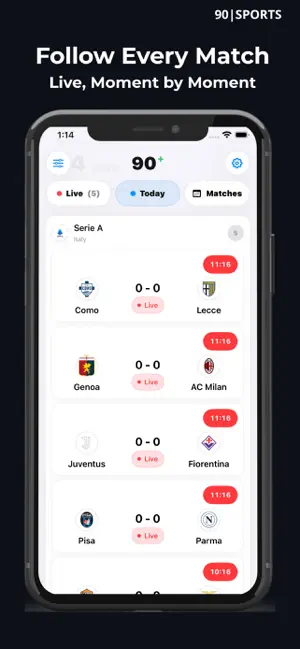 90|SPORTS screenshot 1