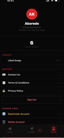 Abegnaija Player Screenshot 1 of 4