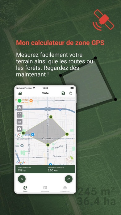 Screenshot #1 pour Mon calculateur de superficie