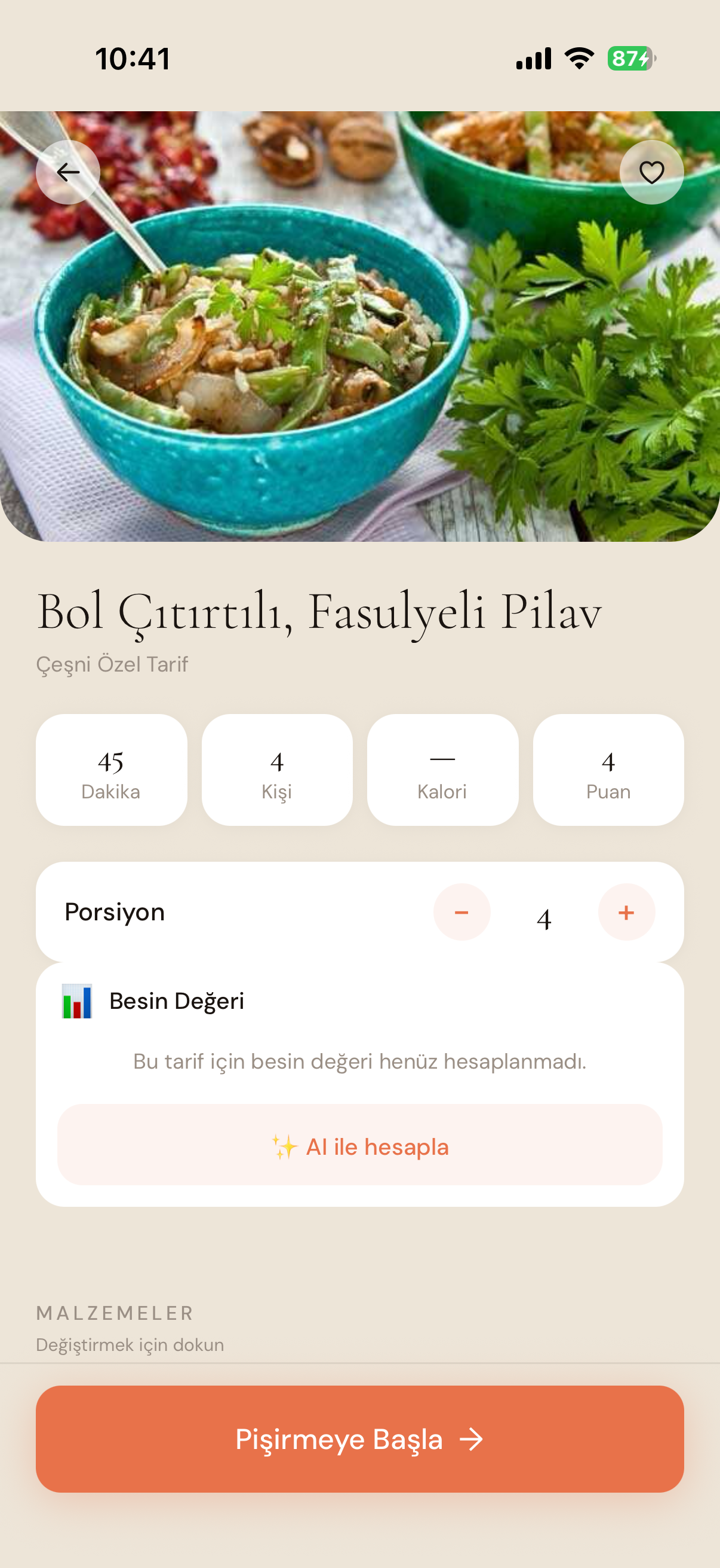 Çeşni - Mutfak Asistanı
