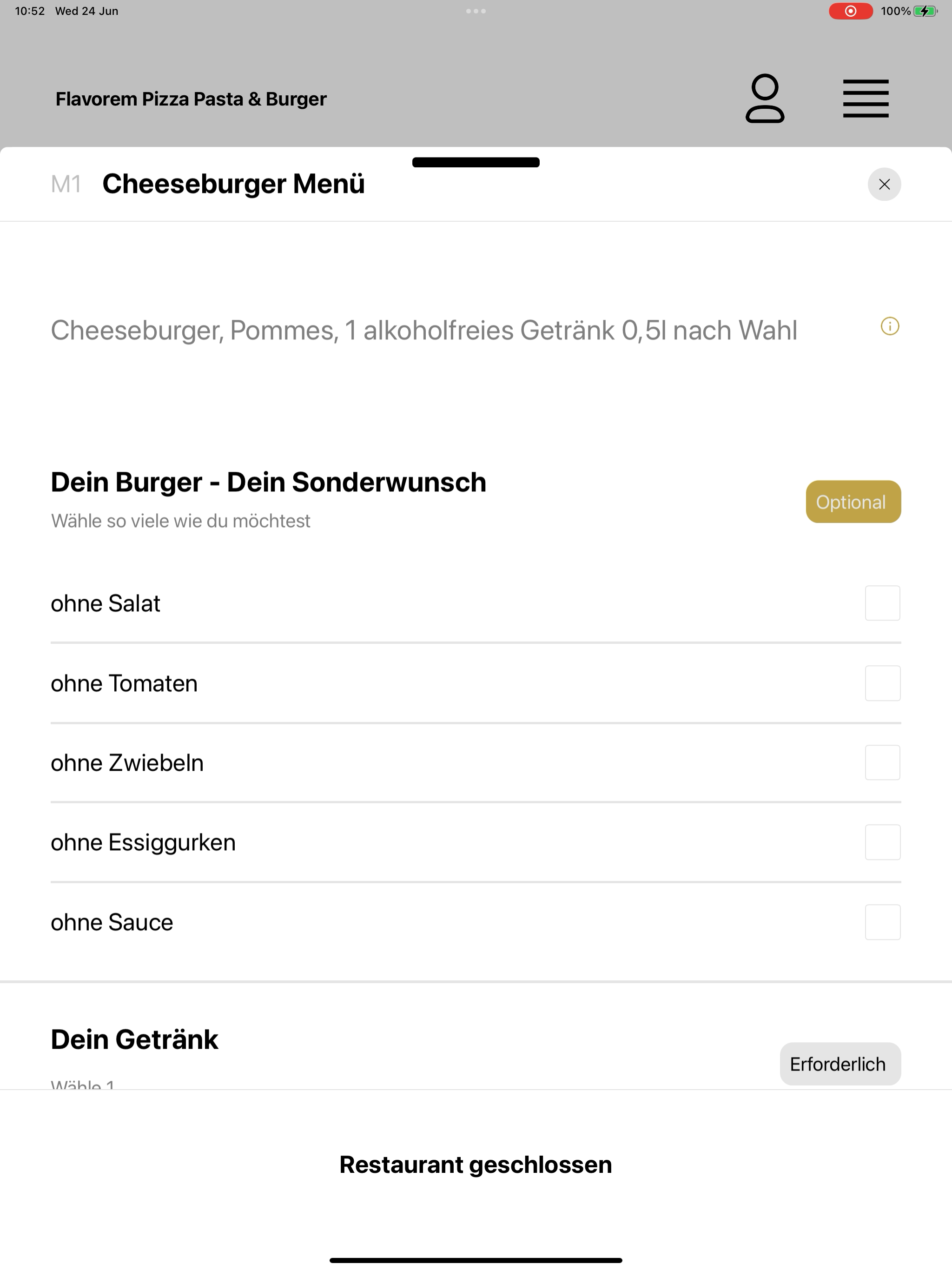 Flavorem Pizza Pasta & Burger screenshot 16