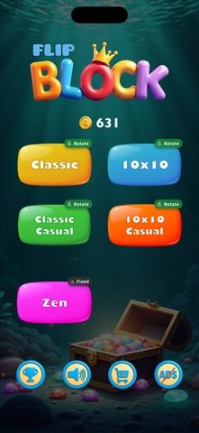 Flip Block: Wood Jewel Puzzle iPhone screenshot