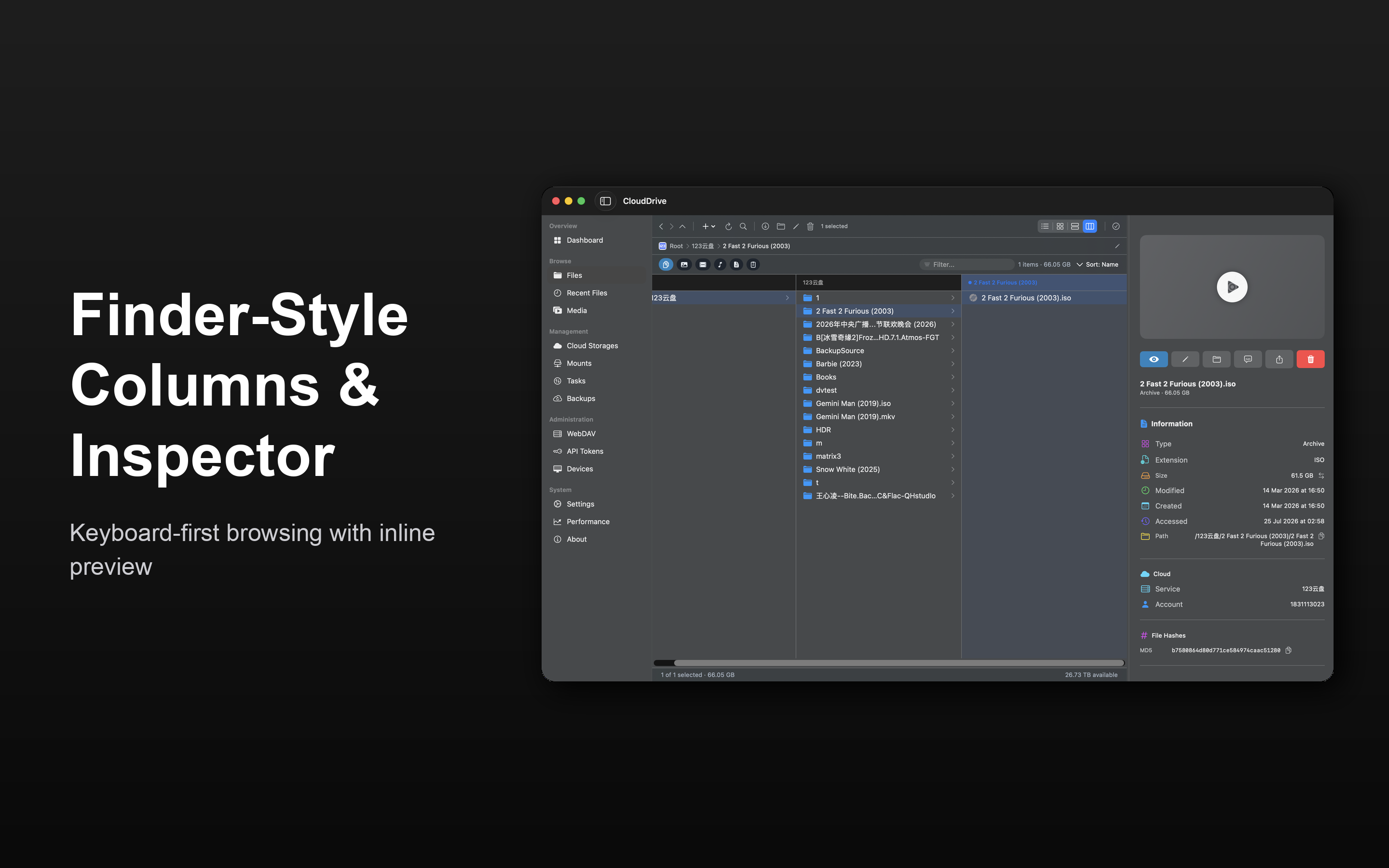 CloudDrive2 - Cloud Manager screenshot 2