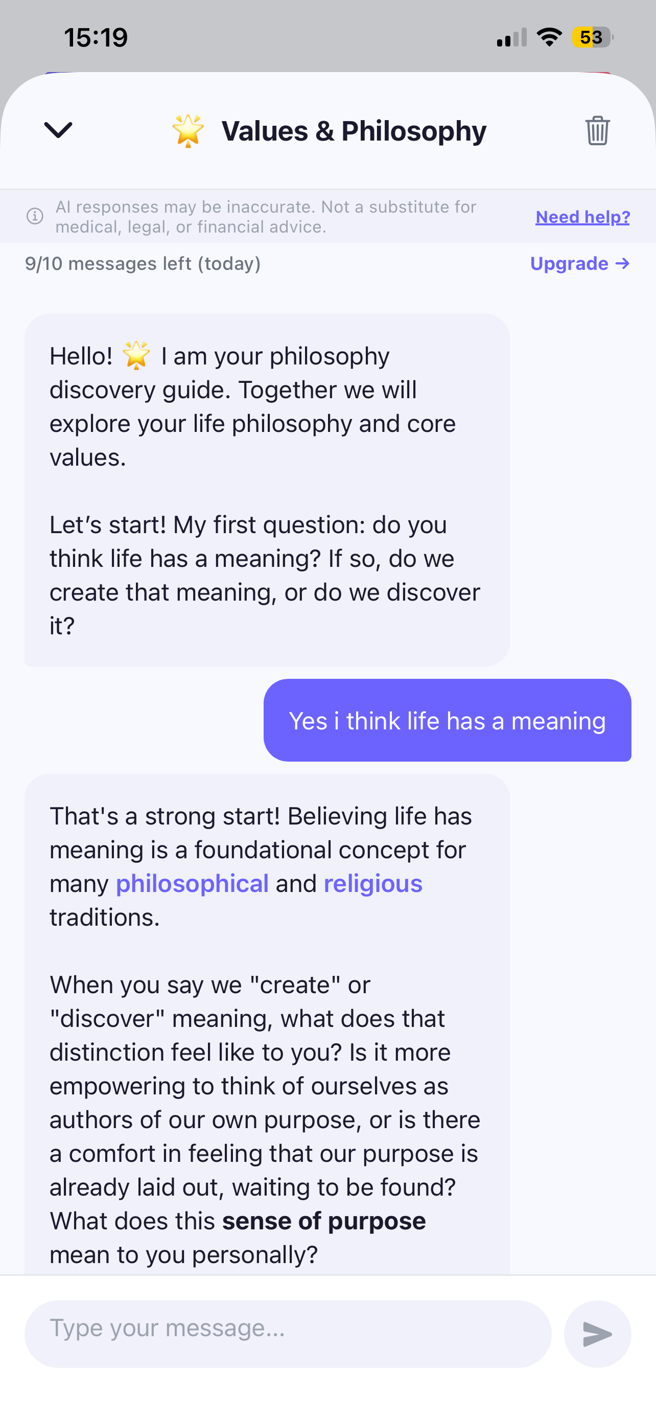 InnerQuest AI: Self-Discovery screenshot 3