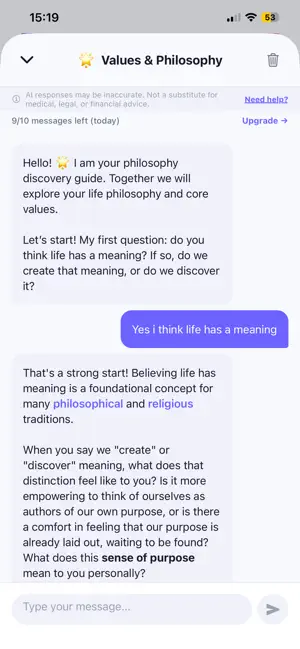 InnerQuest AI: Self-Discovery screenshot 3