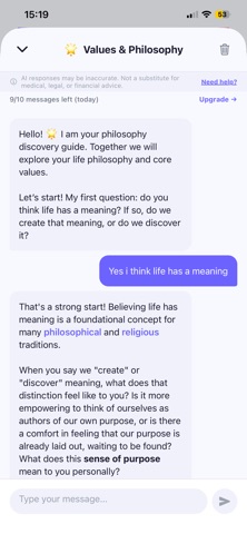 InnerQuest AI: Self-Discovery Screenshot 3 of 5
