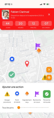 Alerte Disparition Screenshot 3 of 4