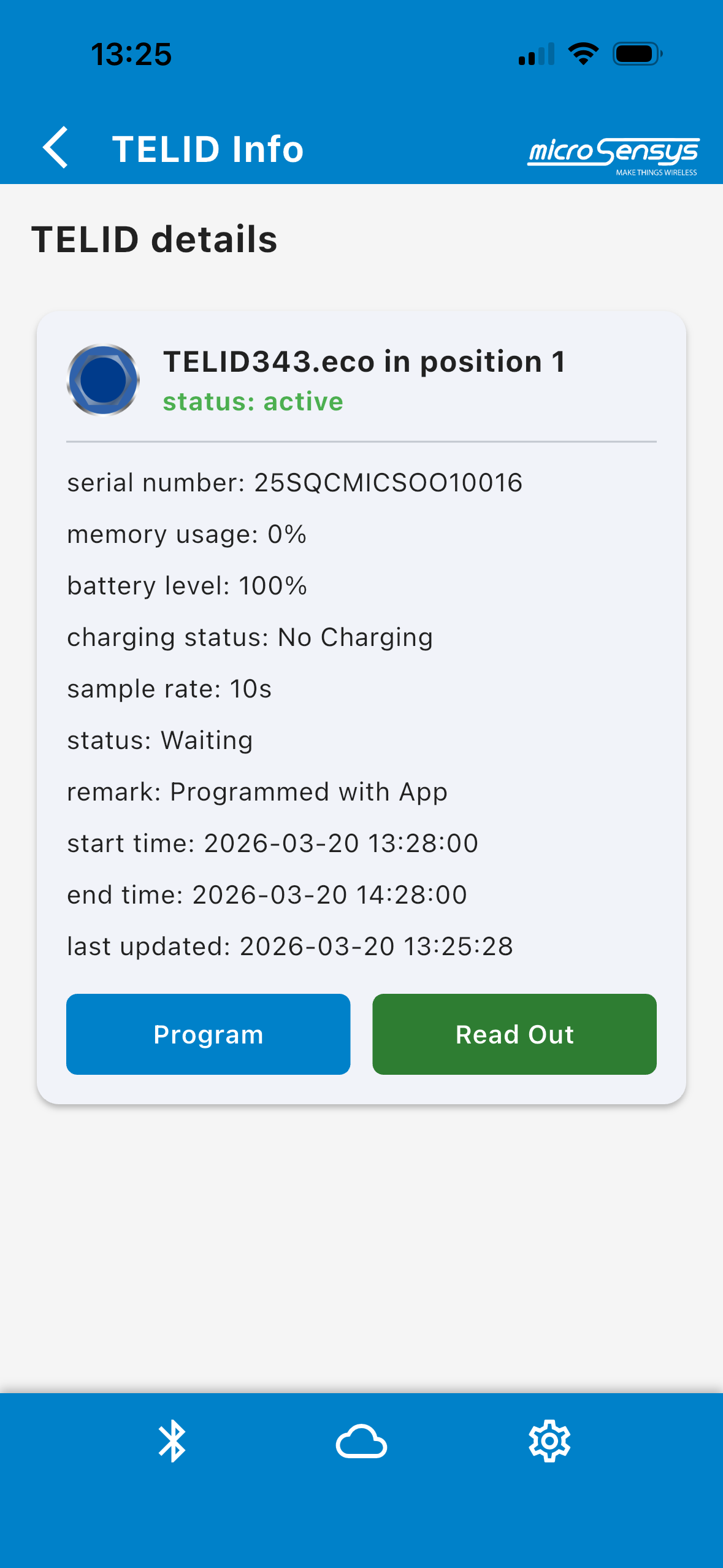 TELID®station screenshot 3