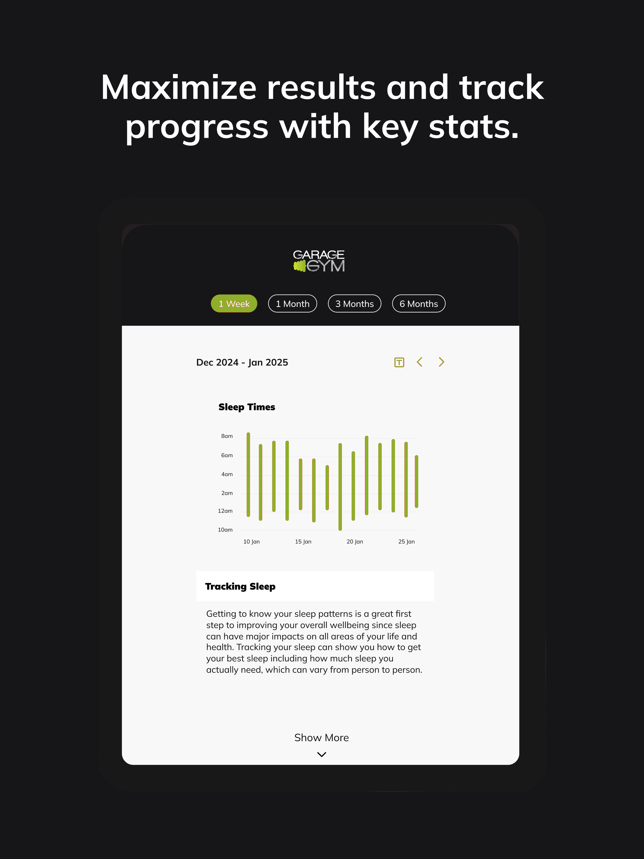 The Garage Gym App