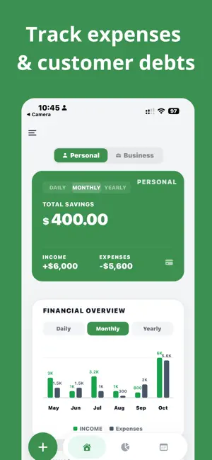 MyKonnash: Money Manager screenshot 1