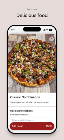 Dough Bowl Pizza iPhone screenshot