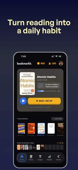 Bookmarkk - Reading Tracker screenshot 3