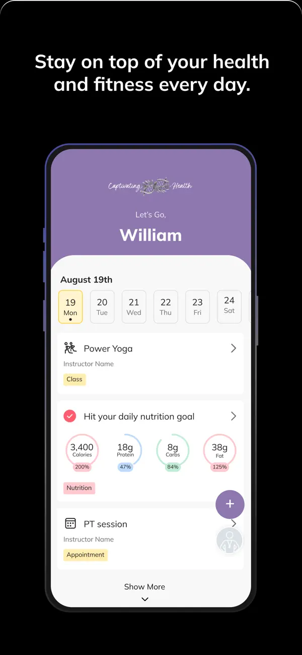 Screenshot #2 pour Captivating Health