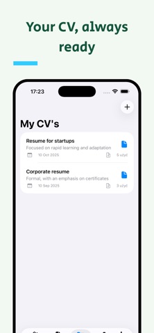 CV Tracker - Career Assistant screenshot
