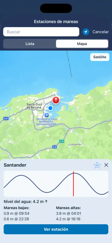 Mareas Cerca De Mí screenshot 6 of 7