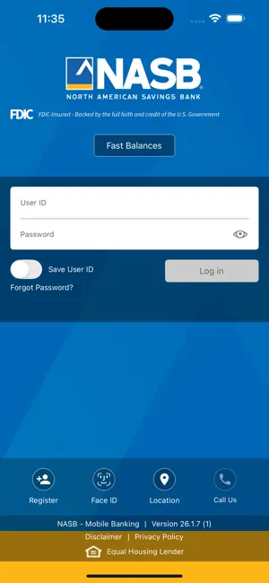 NASB - Mobile Banking screenshot 1