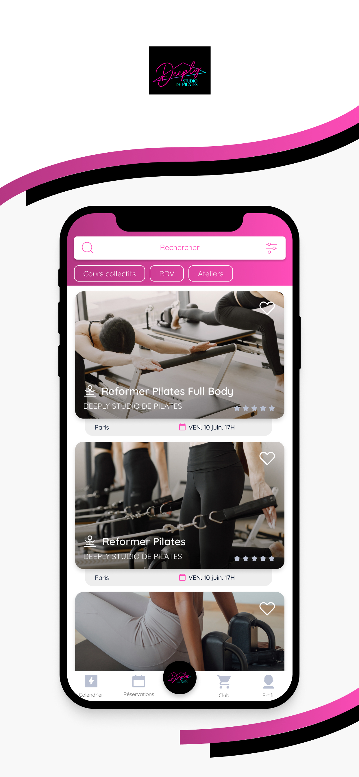 Deeply studio de Pilates screenshot 4