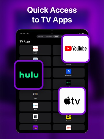 Universal TV Remote Control ► iPad screenshot