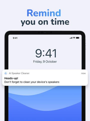 Water Eject・Speaker Cleaner AI iPad screenshot