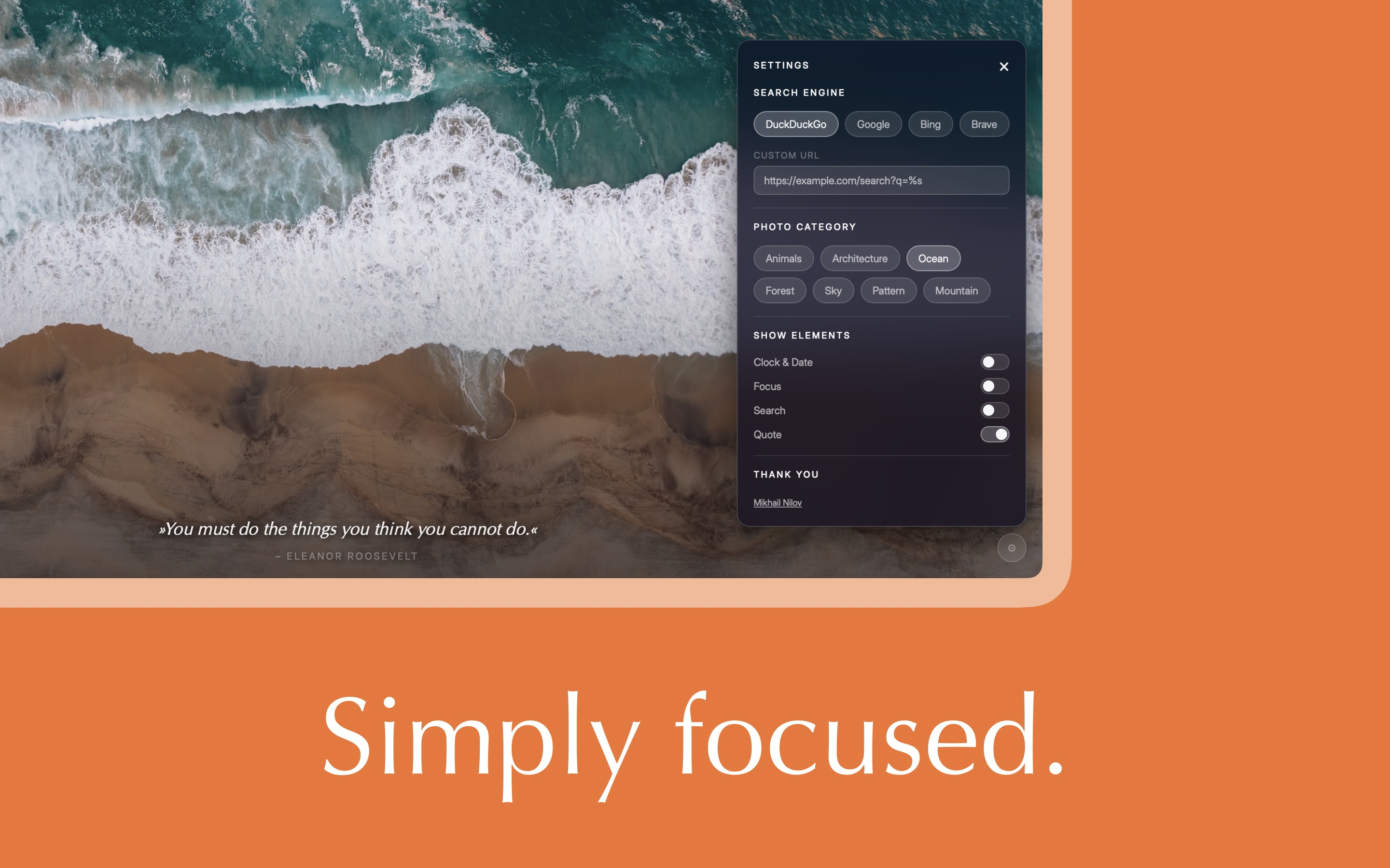 Home – Your New New Tab