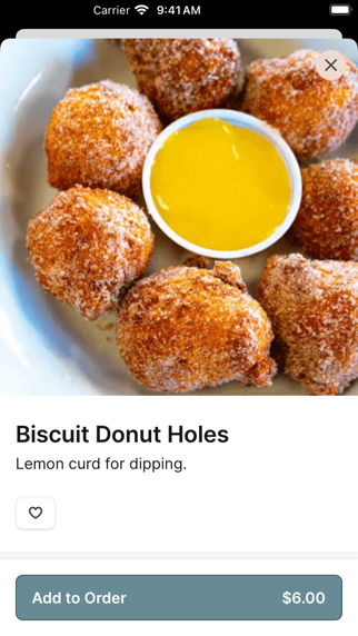 Maverick Biscuit iPhone screenshot 4 - Food & Drink app