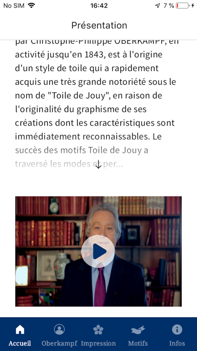 Screenshot #1 pour Le Musée de la Toile de Jouy
