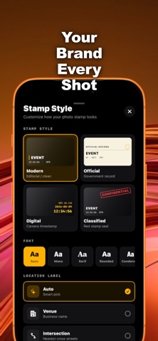 App screenshot