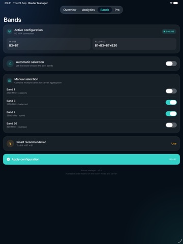 LTE Manager Screenshot 4