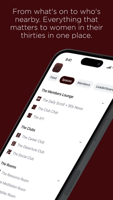Her Thirties: HT Members Club iPhone screenshot 9 - Social Networking app