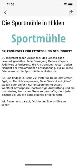 Sportmühle screenshot 3
