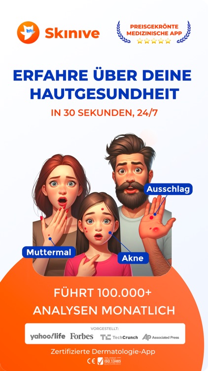 Skinive Hautarzt: Haut skaner