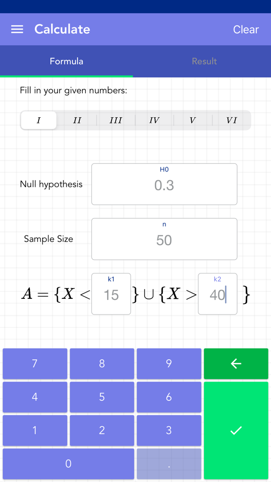 Hypothesis Test - Type I PRO - 1.0 - (iOS)