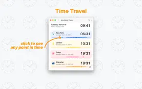 any world clock iphone resimleri 3
