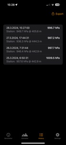 Barometer & Altimeter Pro screenshot #5 for iPhone