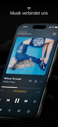 TIDAL Music: HiFi-Sound iPhone screenshot 1