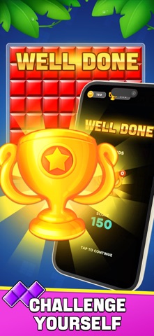 Relax Block : World Tour iPhone screenshot