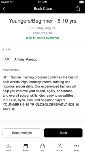 Next Level Soccer Training screenshot 3