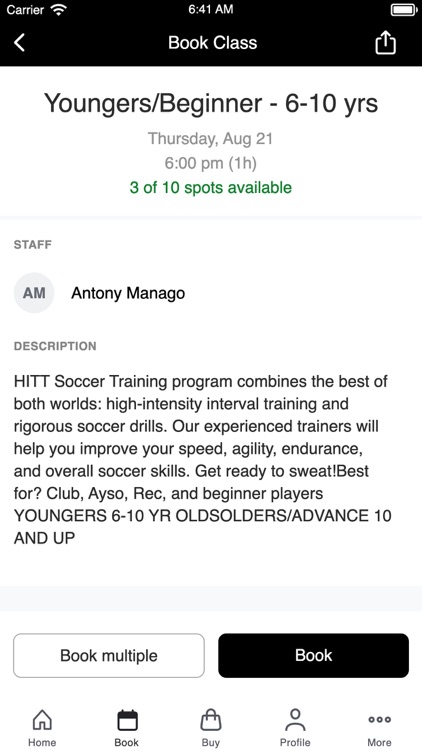 Next Level Soccer Training