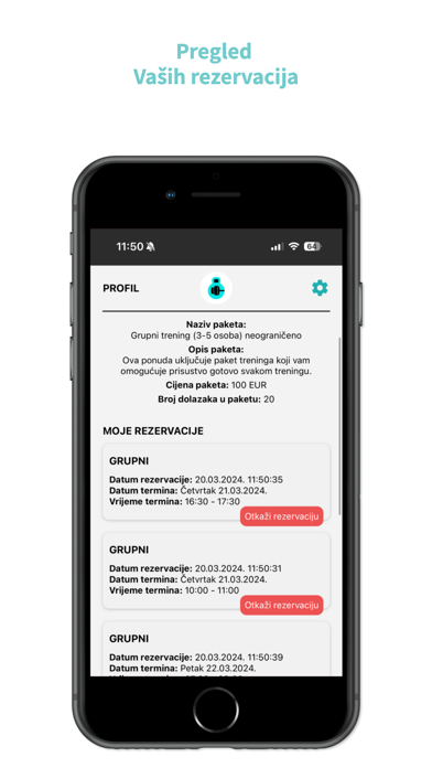 FitCentar.hr Screenshot 2 of 8