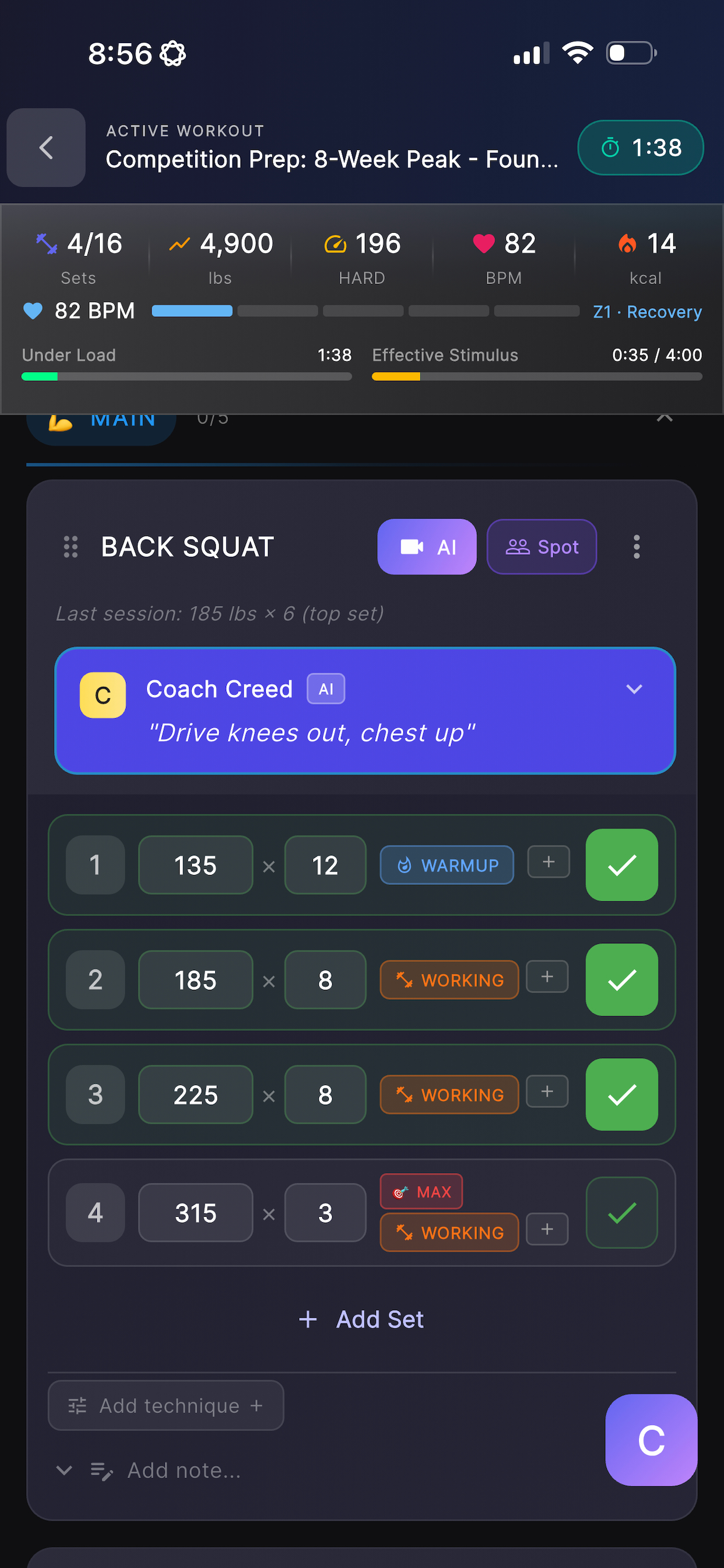 Coach Creed