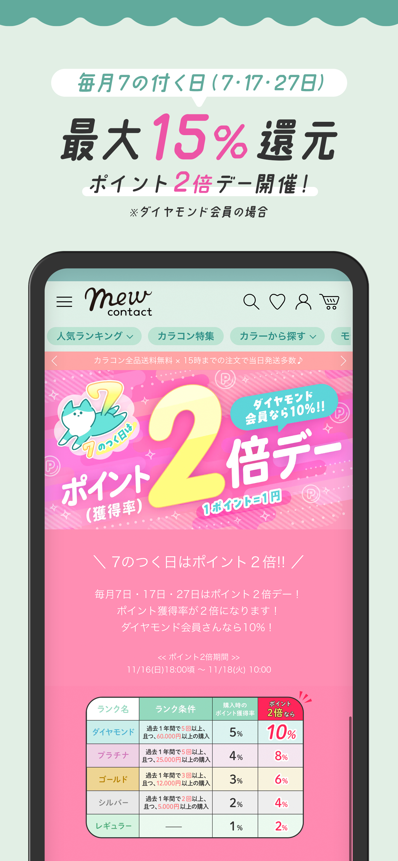 カラコン通販ミューコンタクト screenshot 2