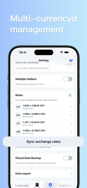 Trezzi - Deposit Manager screenshot 4